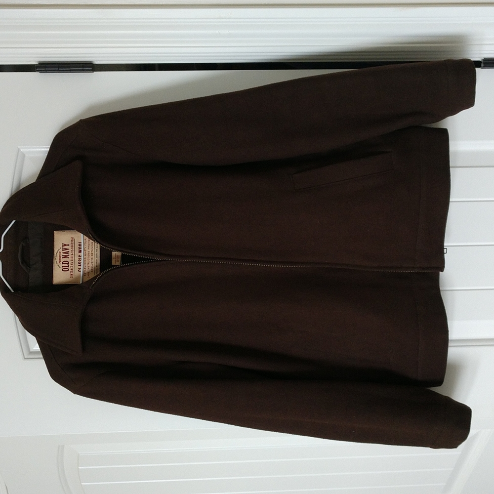Old Navy Men's Wool Blend Jacket